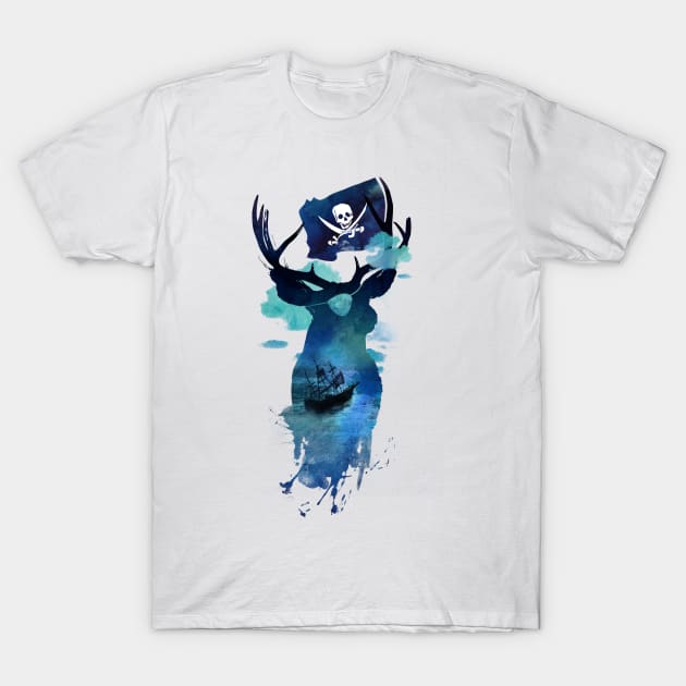 Captain Hook T-Shirt by astronaut